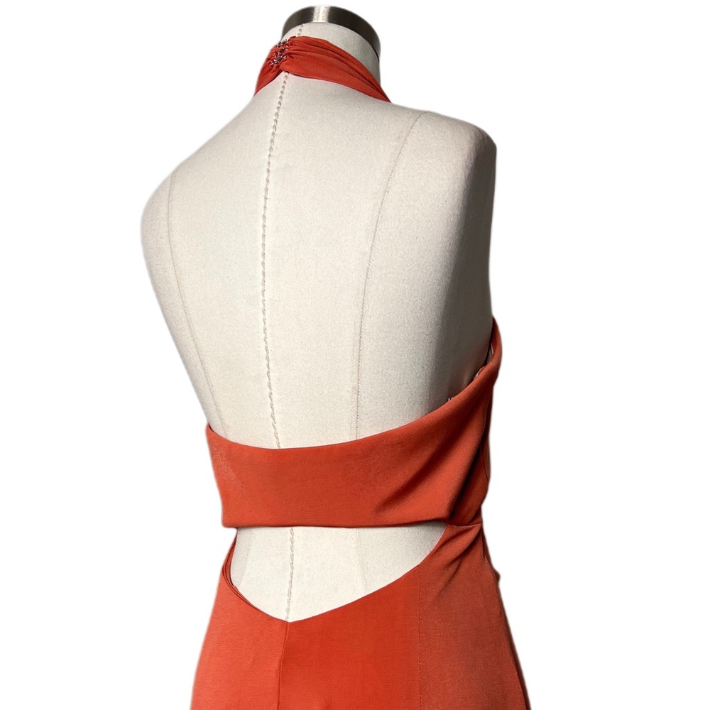 KATIE MAY Amber Gown in Rust - Picture 7 of 9